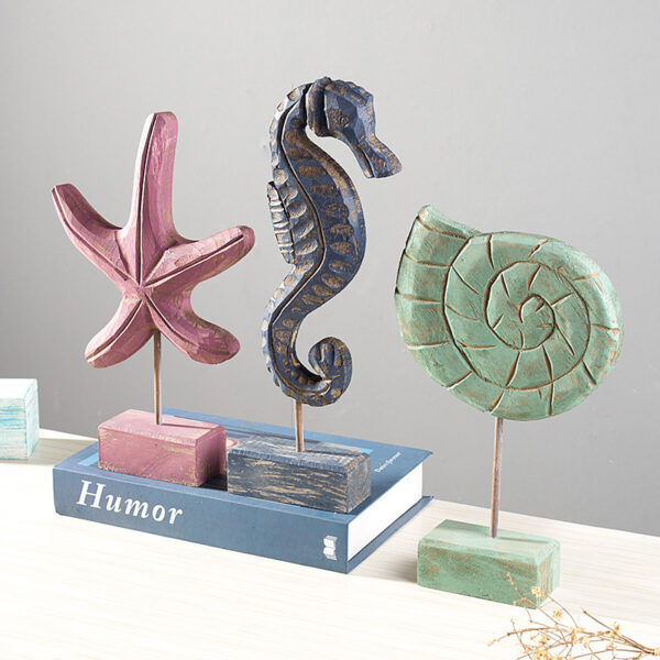 Home decor starfish seahorse conch