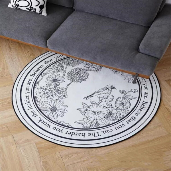 Round Carpet Large Area Rugs - Image 3