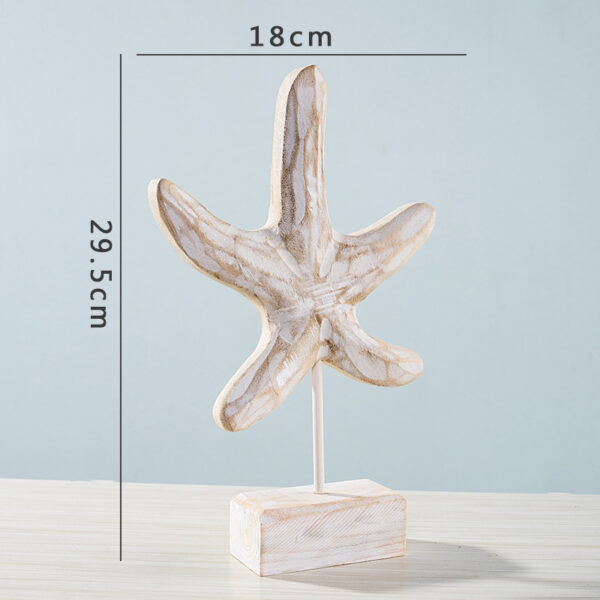 Home decor starfish seahorse conch - Image 4