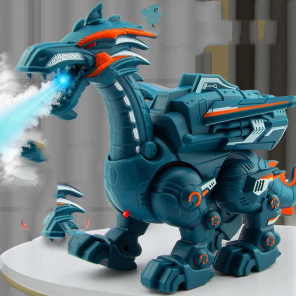 Electric Spray Mechanical Dinosaur Toy