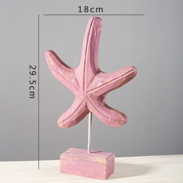 Home decor starfish seahorse conch - Image 7