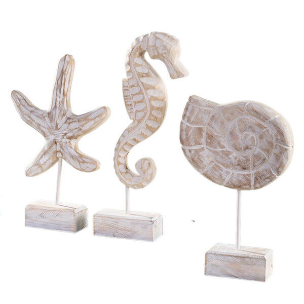 Home decor starfish seahorse conch - Image 6