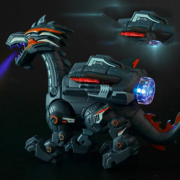 Electric Spray Mechanical Dinosaur Toy - Image 5