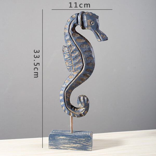 Home decor starfish seahorse conch - Image 5