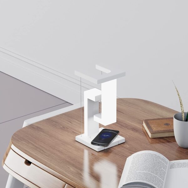 Creative Smartphone Wireless Charging Suspension Table Lamp - Image 7
