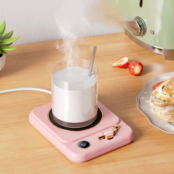 Milk Heating Insulation Base Desktop Digital Display Warming Pad - Image 3