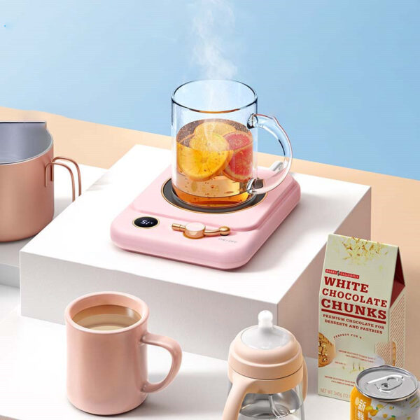 Milk Heating Insulation Base Desktop Digital Display Warming Pad - Image 8