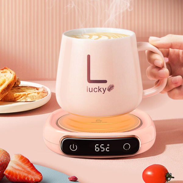 Milk Heating Insulation Base Desktop Digital Display Warming Pad - Image 9