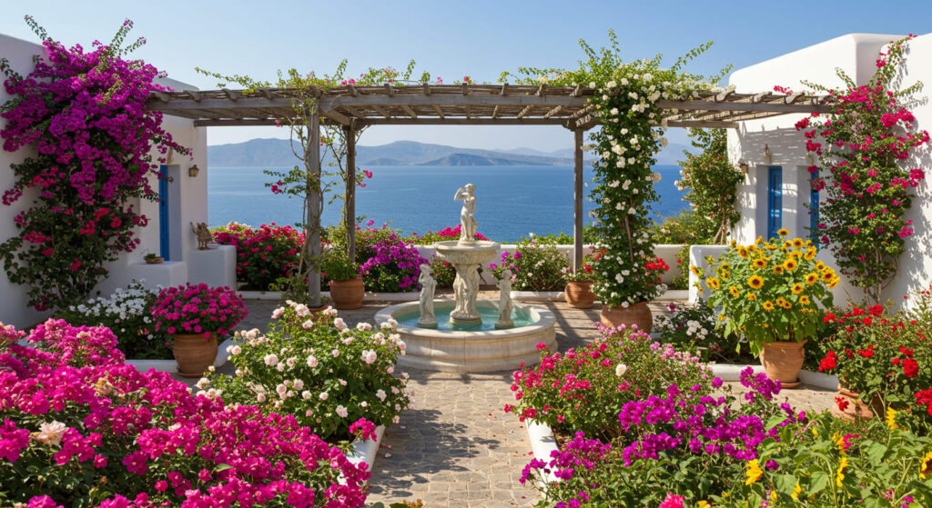 Greek Inspired Garden