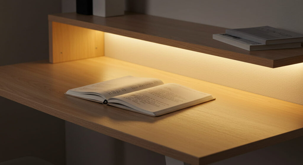 diy study area for small bedroom