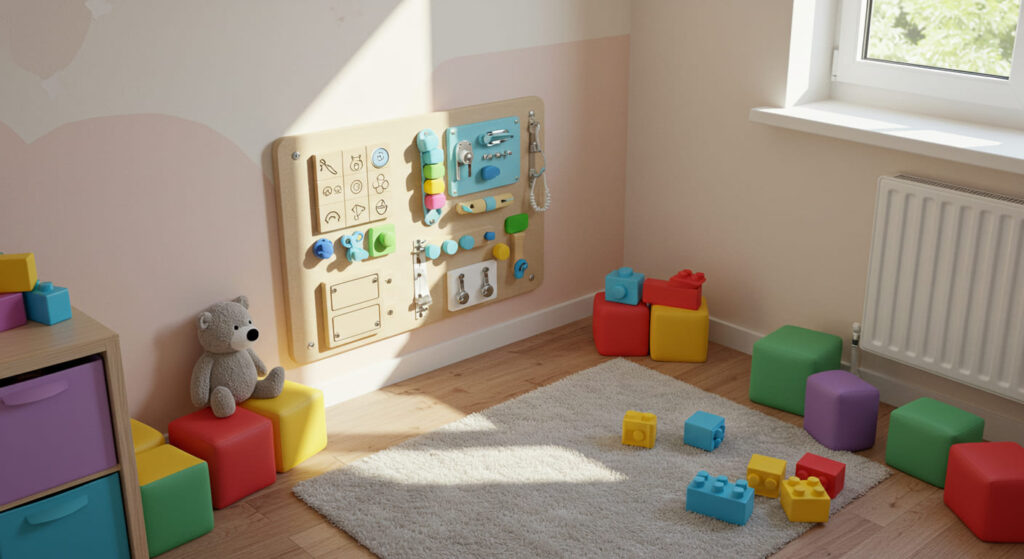 diy play area for small bedroom